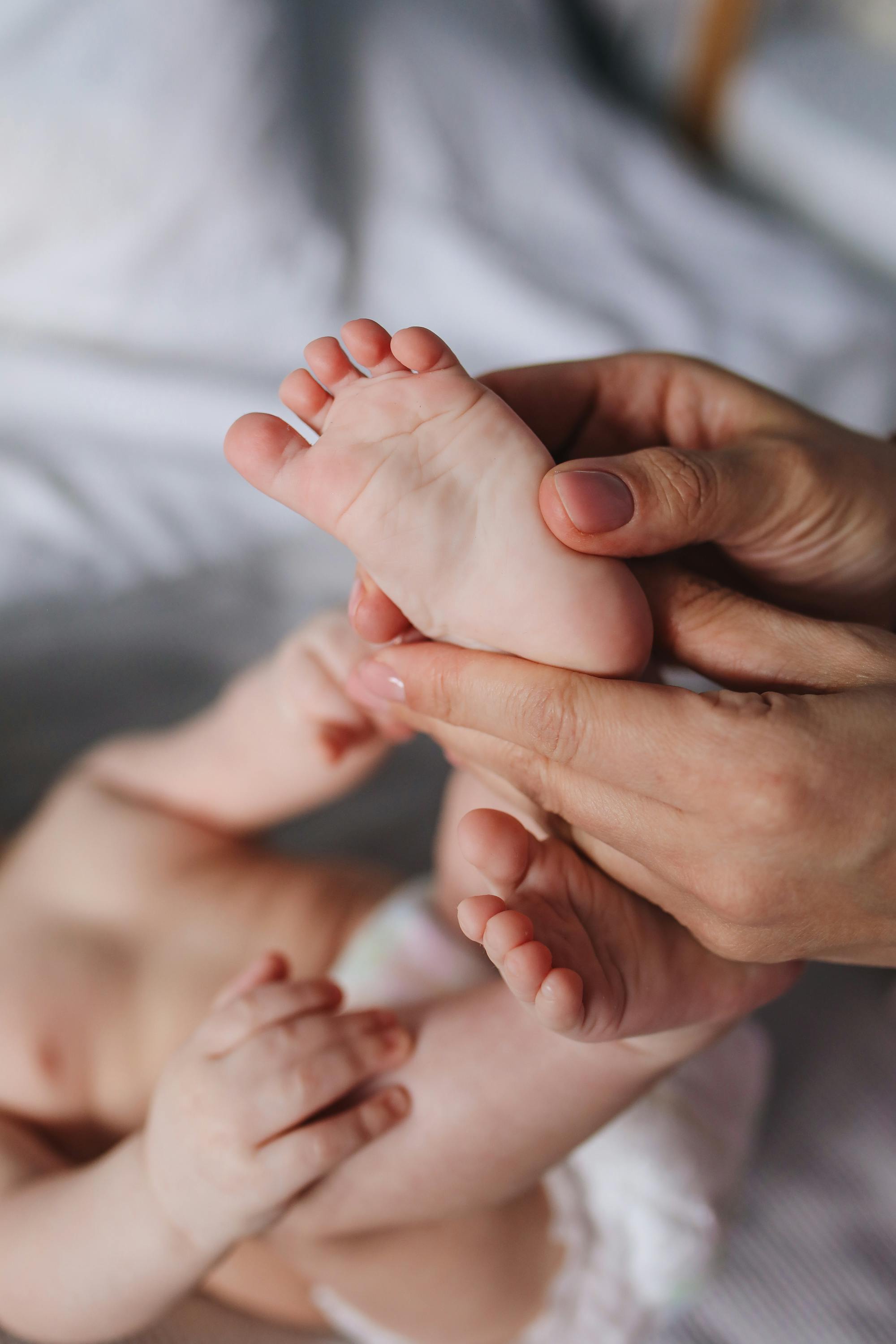 Réflexologie bébé